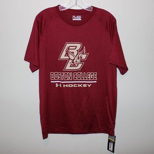 3/$77❤️ new Boston College Eagles men's ice hockey Under Armour Loose Fit shirt